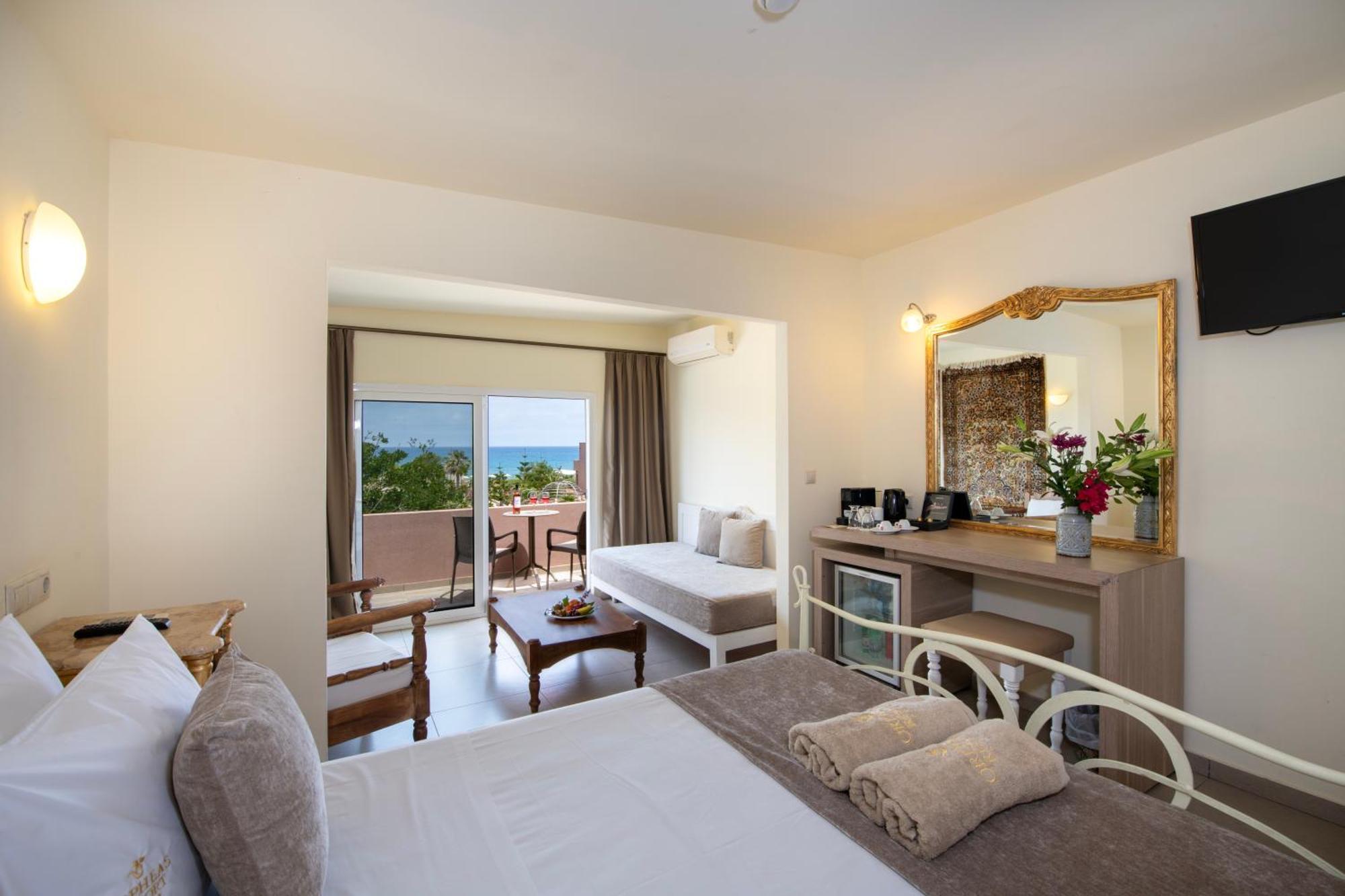 Orpheas Resort Hotel (Adults Only) Paralia Kourna المظهر الخارجي الصورة