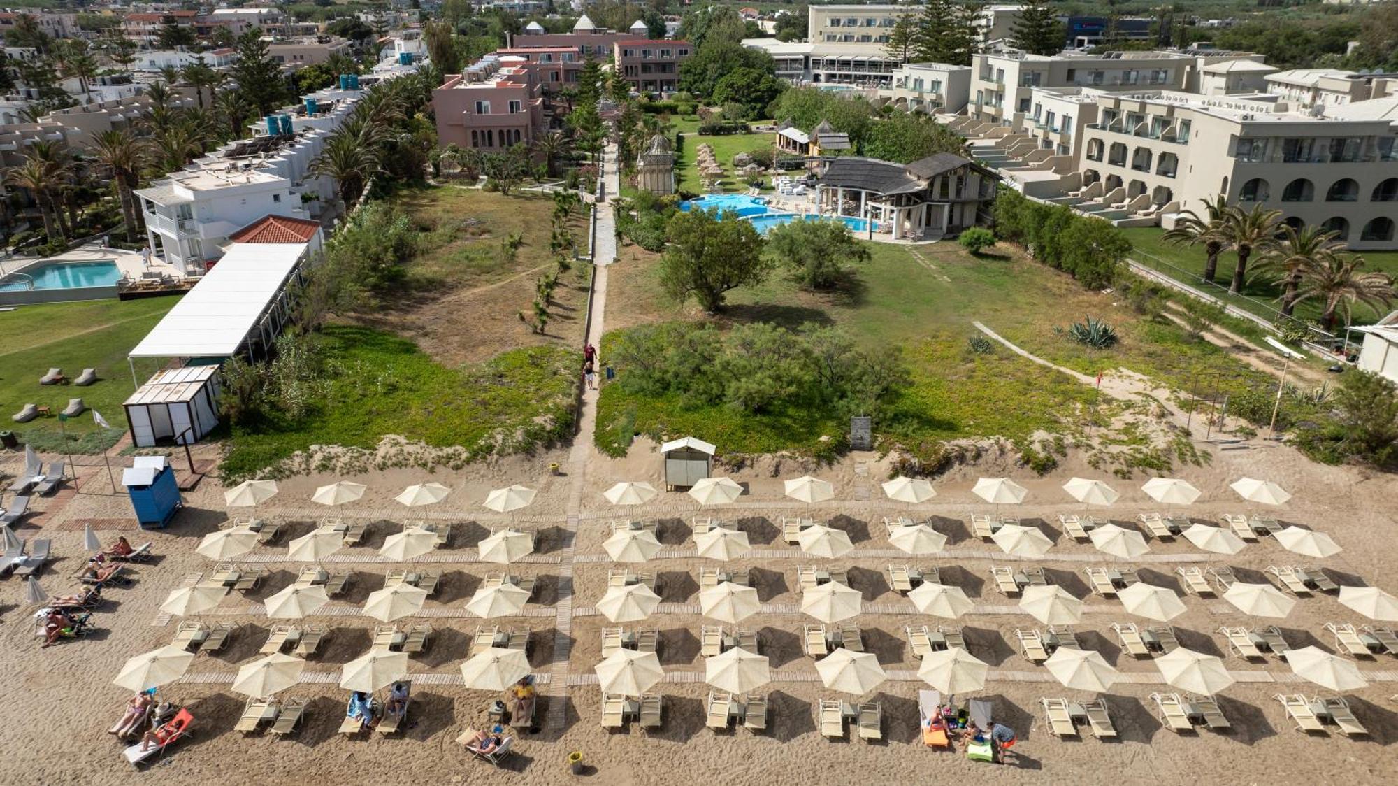 Orpheas Resort Hotel (Adults Only) Paralia Kourna المظهر الخارجي الصورة