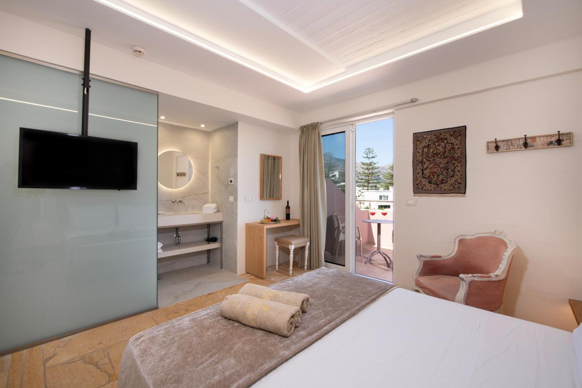 Orpheas Resort Hotel (Adults Only) Paralia Kourna المظهر الخارجي الصورة