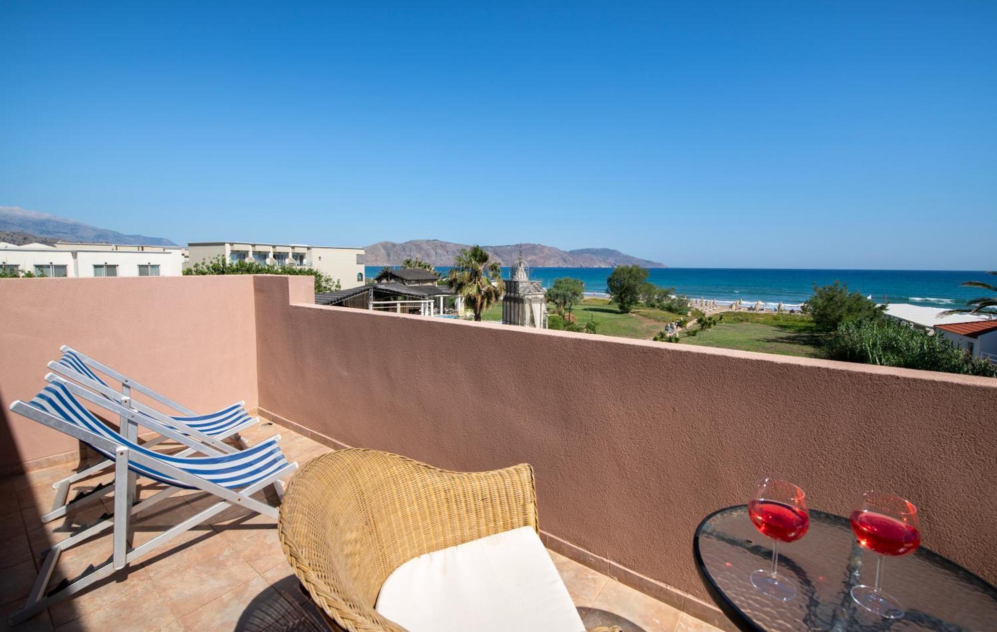 Orpheas Resort Hotel (Adults Only) Paralia Kourna المظهر الخارجي الصورة