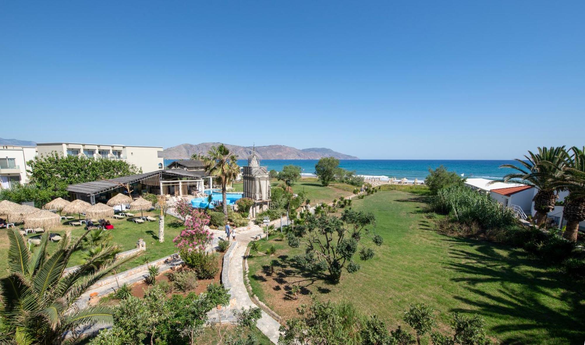 Orpheas Resort Hotel (Adults Only) Paralia Kourna المظهر الخارجي الصورة