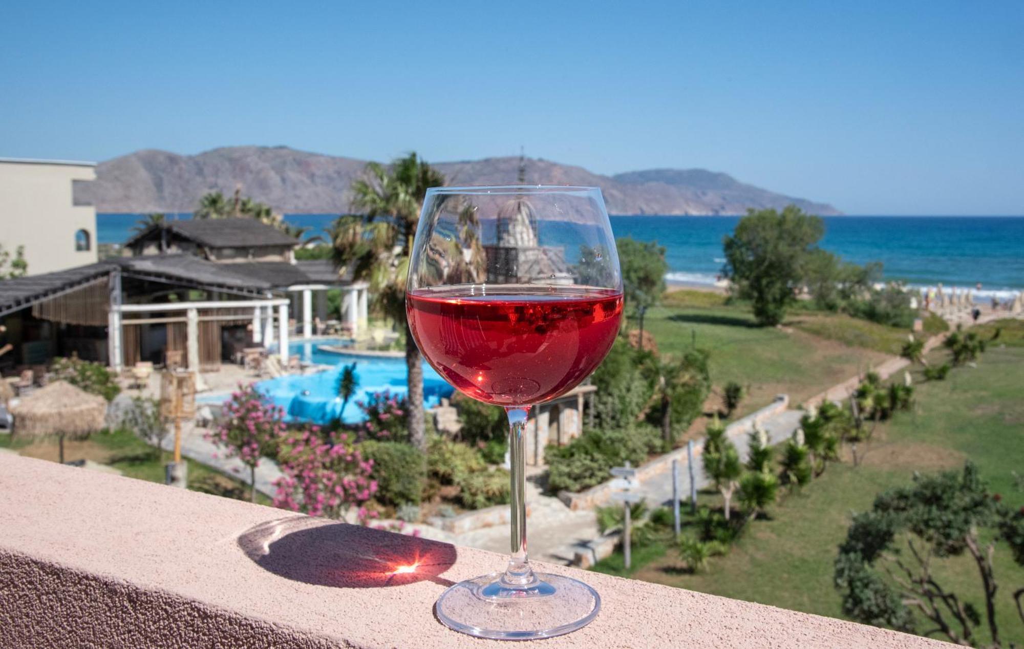 Orpheas Resort Hotel (Adults Only) Paralia Kourna المظهر الخارجي الصورة
