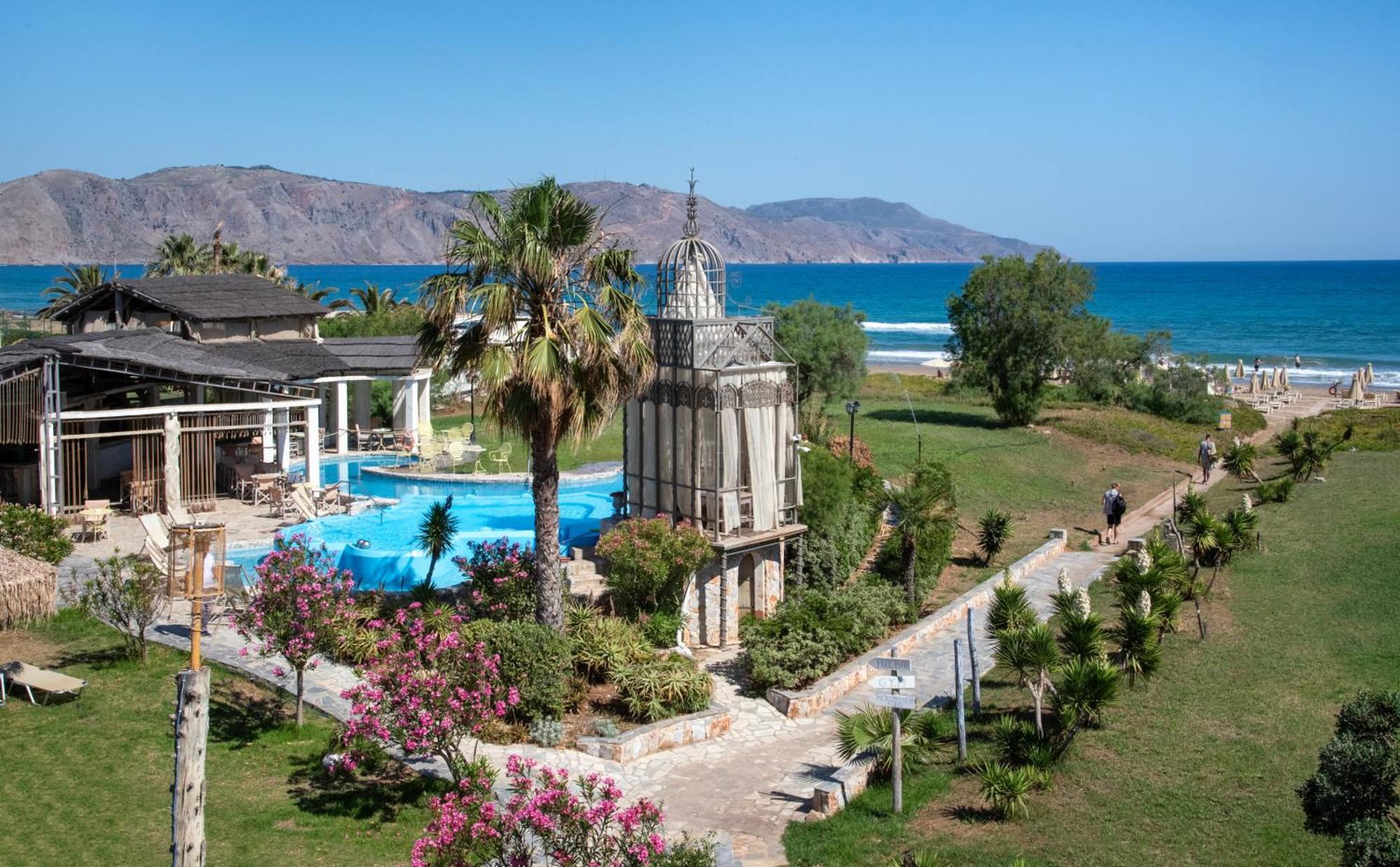 Orpheas Resort Hotel (Adults Only) Paralia Kourna المظهر الخارجي الصورة